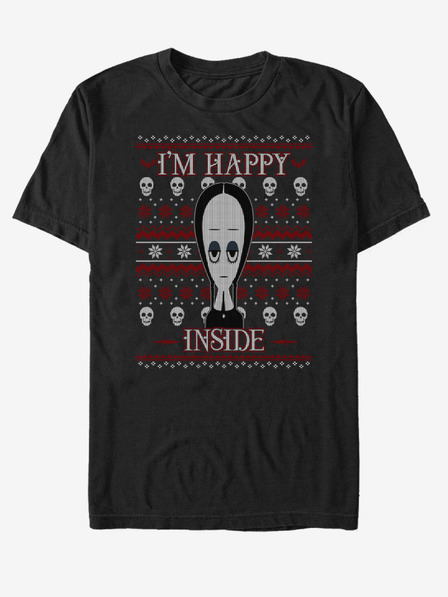 ZOOT.Fan Črna unisex majica ZOOT.Fan MGM Happy Inside