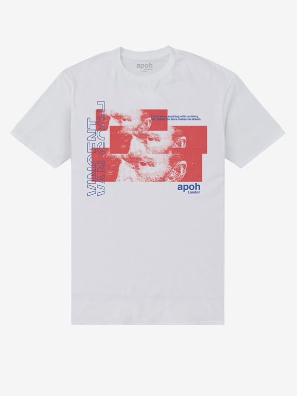 ZOOT.Fan Bela majica apoh London apoh Van Gogh Zvezde