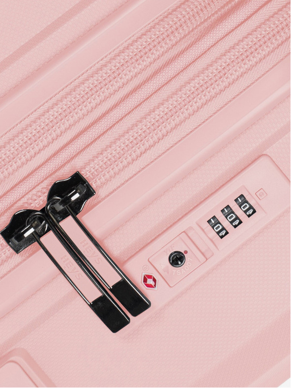 Heys Heys Airlite L Blush Pink ženski potovalni kovček