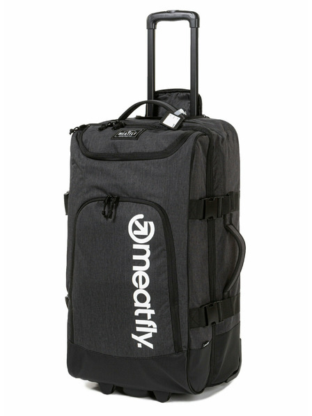 Meatfly Meatfly kovček Contin Heather Charcoal/Black | Črna | Prostornina 100 L