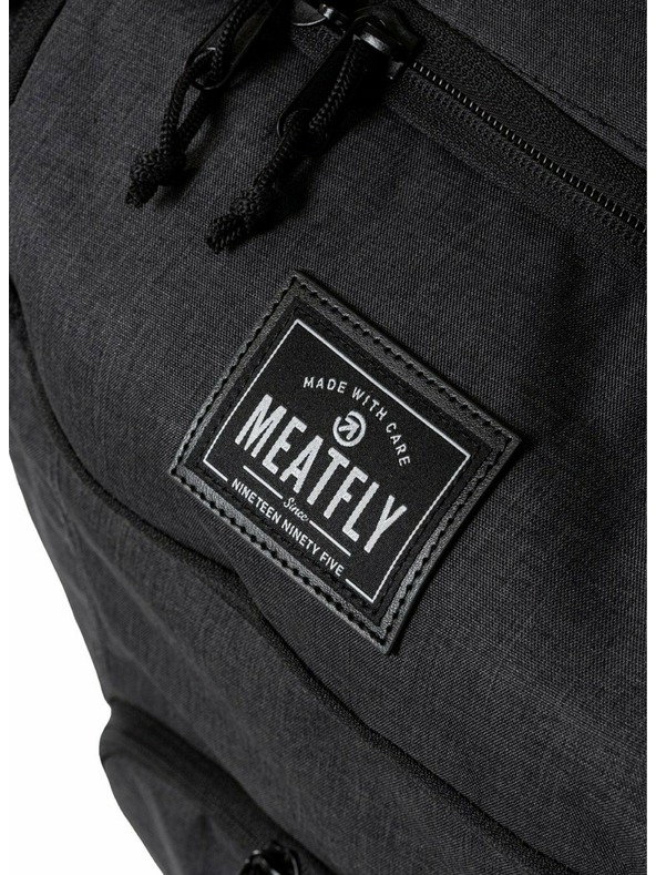 Meatfly Meatfly kovček Contin Heather Charcoal/Black | Črna | Prostornina 100 L