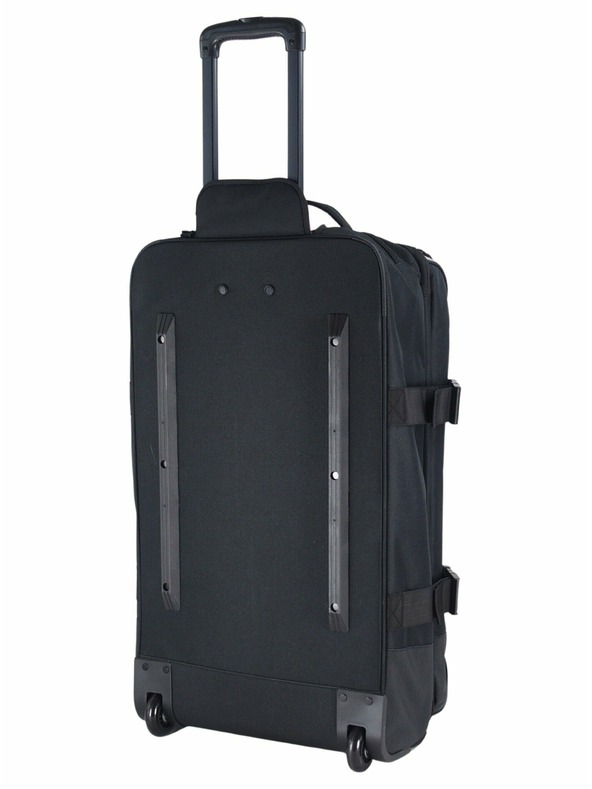 Meatfly Meatfly kovček Contin Grey Heather | Črna | Prostornina 100 L