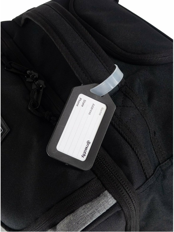 Meatfly Meatfly kovček Contin Grey Heather | Črna | Prostornina 100 L