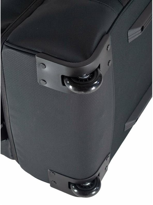 Meatfly Meatfly kovček Contin Grey Heather | Črna | Prostornina 100 L