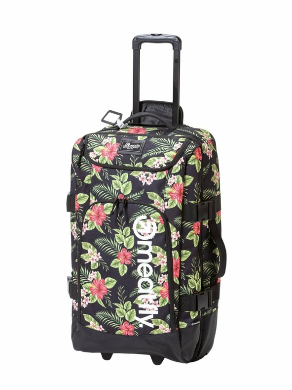 Meatfly Meatfly kovček Contin Black Tropical | Črna | Prostornina 100 L