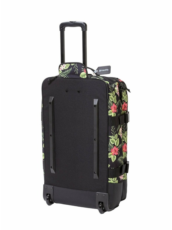 Meatfly Meatfly kovček Contin Black Tropical | Črna | Prostornina 100 L