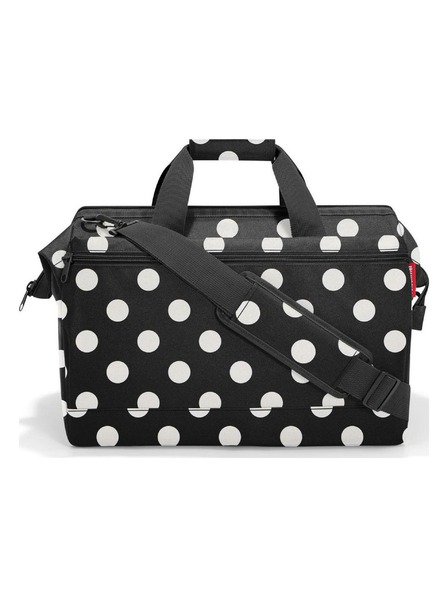 Reisenthel Reisenthel Allrounder L Pocket Dots White Potovalna torba