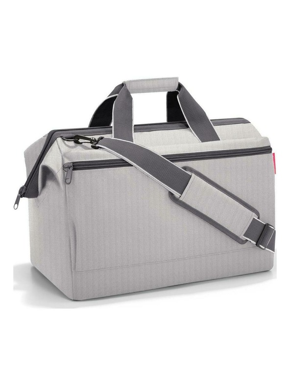 Reisenthel Potovalna torba Reisenthel Allrounder L Pocket Herringbone Grey