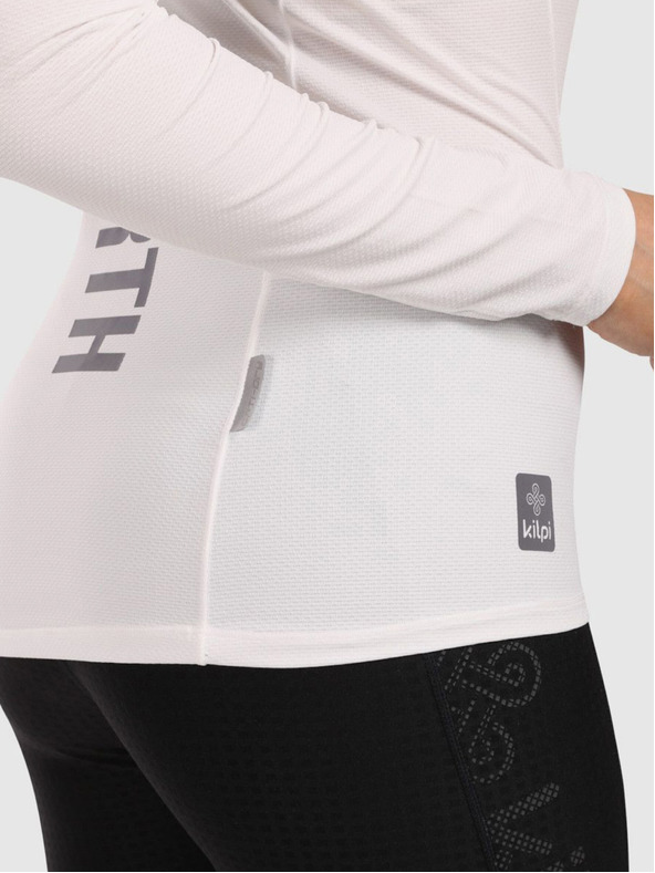 Kilpi Ženska funkcionalna majica z dolgimi rokavi Kilpi SPOLETO-W Bela