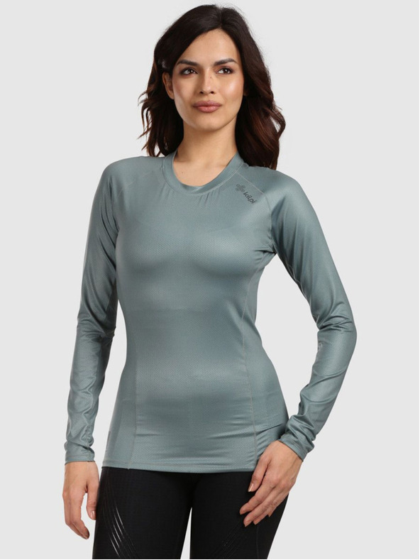 Kilpi Ženska funkcionalna majica z dolgimi rokavi Kilpi SPOLETO-W Khaki