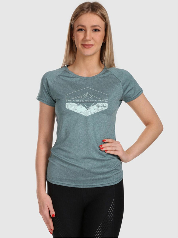 Kilpi Ženska funkcionalna majica Kilpi LISMAIN-W Khaki