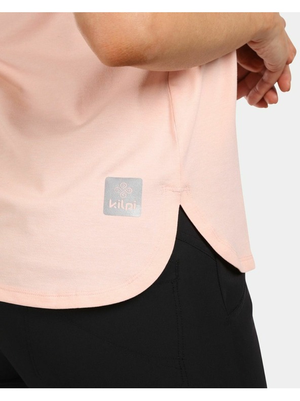 Kilpi Ženska bombažna majica Kilpi NELLIM-W Koralna