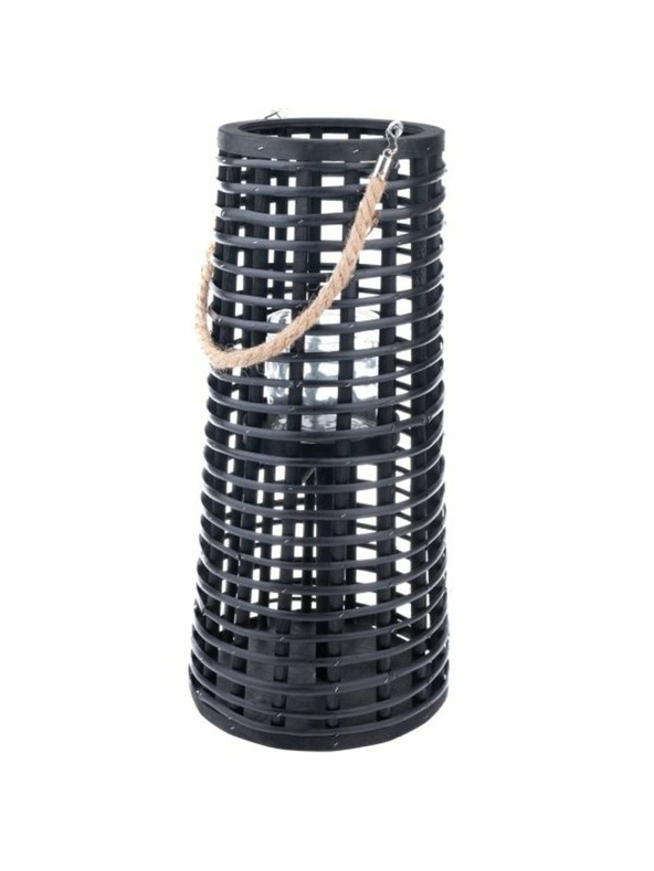 Casa de Engel Lesena svetilka s steklom, črna, 0/4