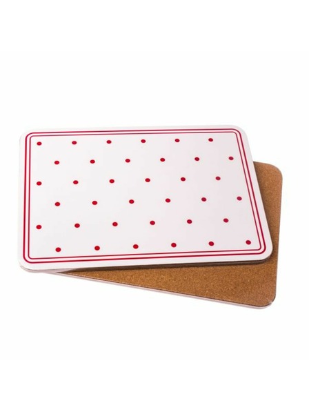 Casa de Engel Plutasti podstavek - bel s pikami - komplet 2 kosa, 0/18