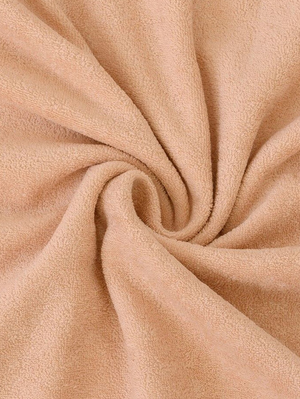 Kvalitex Frotirno pregrinjalo 220x200cm svetlo bež Kvalitex
