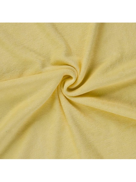 Kvalitex Frotir rjuha za enojno posteljo 90x200cm smetana Kvalitex