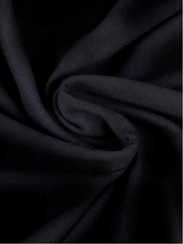 Kvalitex Bombažna rjuha 150x230cm črna Kvalitex