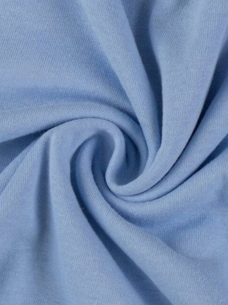 Kvalitex Prevleka za eno posteljo Jersey 100x200cm svetlo modra