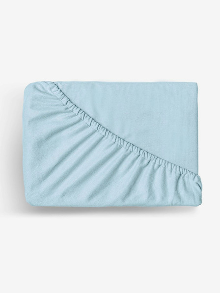 Kvalitex Flanelna rjuha 120x200cm svetlo modra