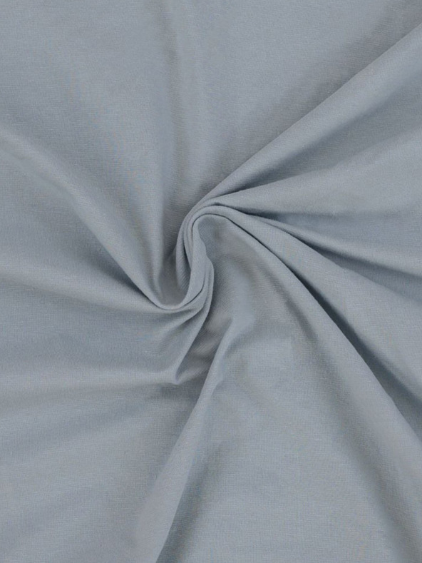Kvalitex Prevleka iz jerseja z lycro 90x200cm svetlo siva Kvalitex
