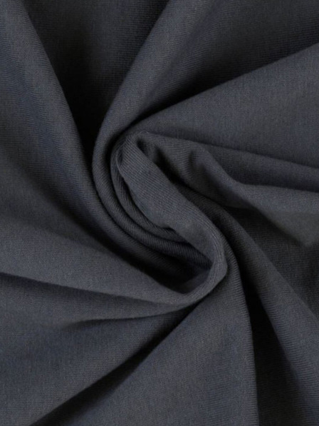 Kvalitex Prevleka Jersey za zakonsko posteljo 180x200cm temno siva