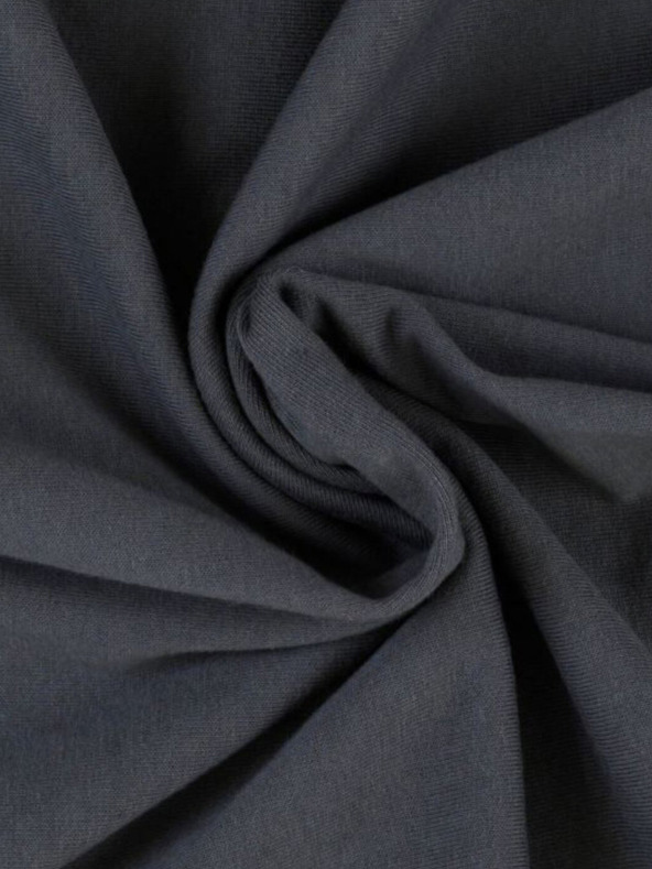 Kvalitex Prevleka Jersey za zakonsko posteljo 180x200cm temno siva