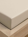 Kvalitex Prevleka za enojno rjuho iz likre 180x200cm svetlo bež Kvalitex