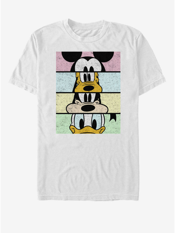 ZOOT.Fan Bela moška majica Disney Crew Crop