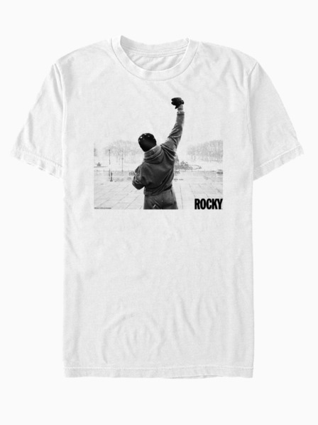 ZOOT.Fan Bela unisex majica ZOOT.Fan Rocky Fist Plakat
