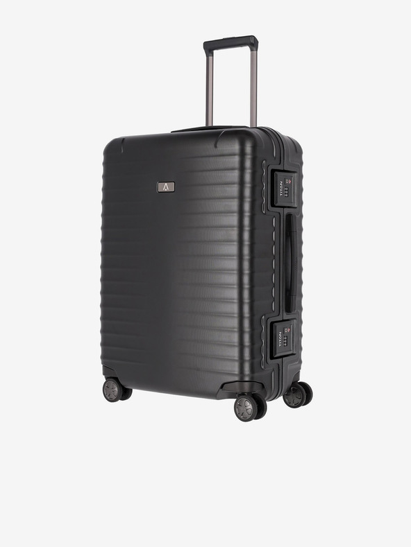 Titan Črna potovalna torbica Titan Litron Frame M Black