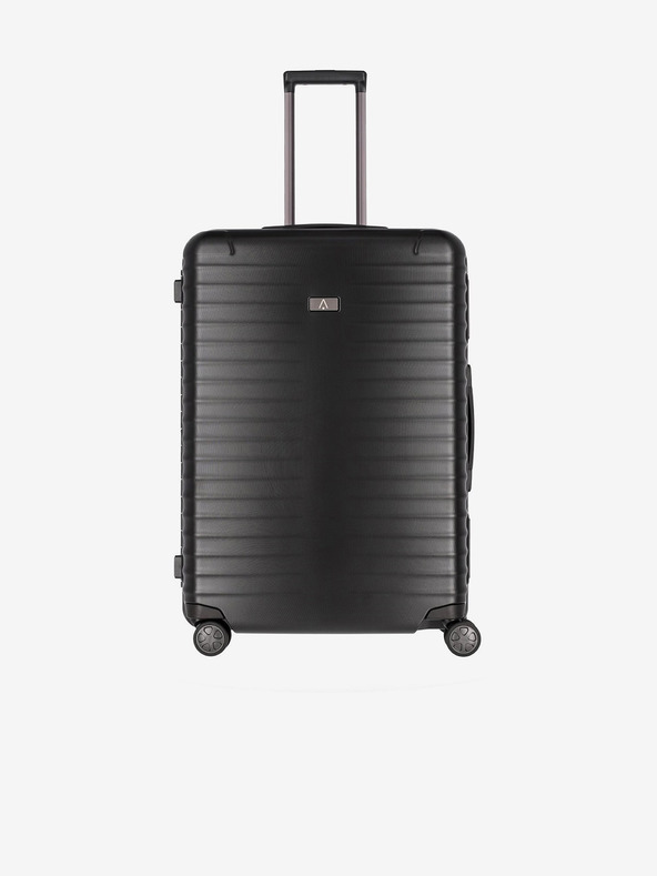 Titan Črni potovalni kovček Titan Litron Frame L