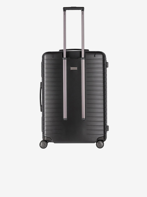 Titan Črni potovalni kovček Titan Litron Frame L