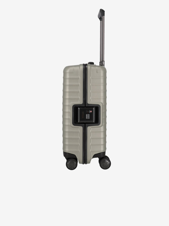 Titan Bež potovalni kovček Titan Litron Frame S