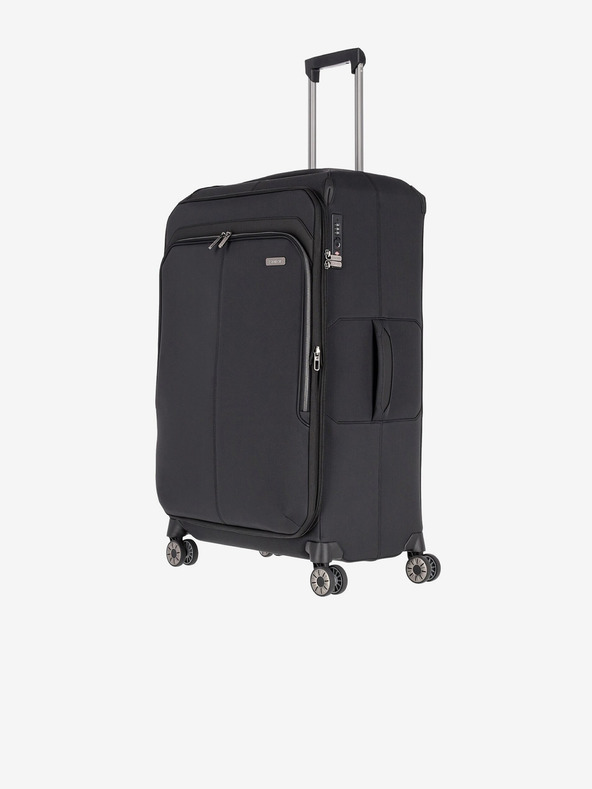 Travelite Črni potovalni kovček Travelite Priima L