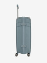 Travelite Komplet treh potovalnih kovčkov Travelite Elvaa 4w S,M,L v sivo-modri barvi