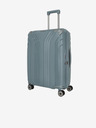 Travelite Komplet treh potovalnih kovčkov Travelite Elvaa 4w S,M,L v sivo-modri barvi