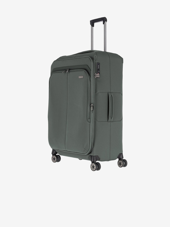 Travelite Zeleni potovalni kovček Travelite Priima L