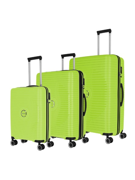 Travelite Potovalni kovček set Travelite Orbita S,M,L Lime