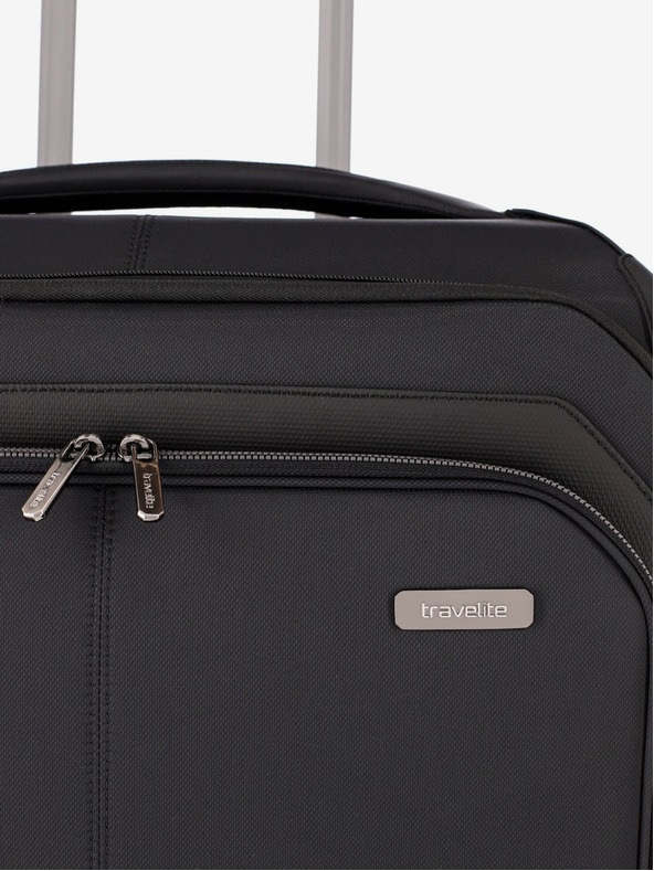 Travelite Potovalni kovček Travelite Priima Black M Black