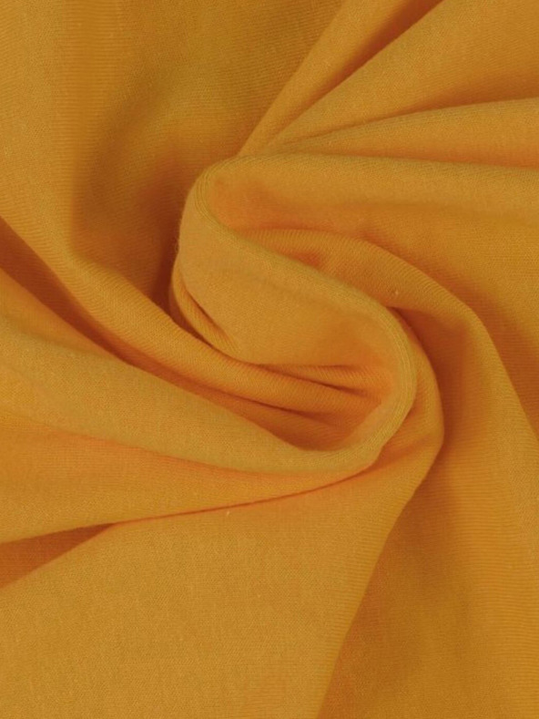 Kvalitex Prevleka za enojno rjuho 140x200cm temno rumena