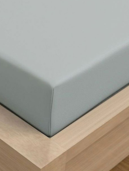 Kvalitex Prevleka iz dresa z lycro 120x200cm svetlo siva Kvalitex