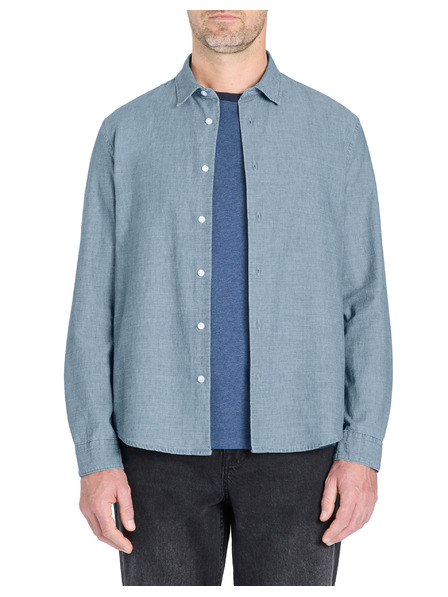 Celio Modra moška majica Celio Lachambray