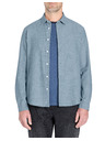 Celio Modra moška majica Celio Lachambray