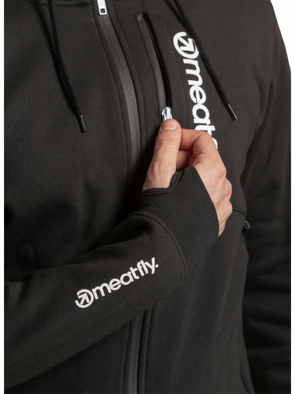 Meatfly Meatfly moška tehnična jopica Lightyear Black | Črna | Velikost