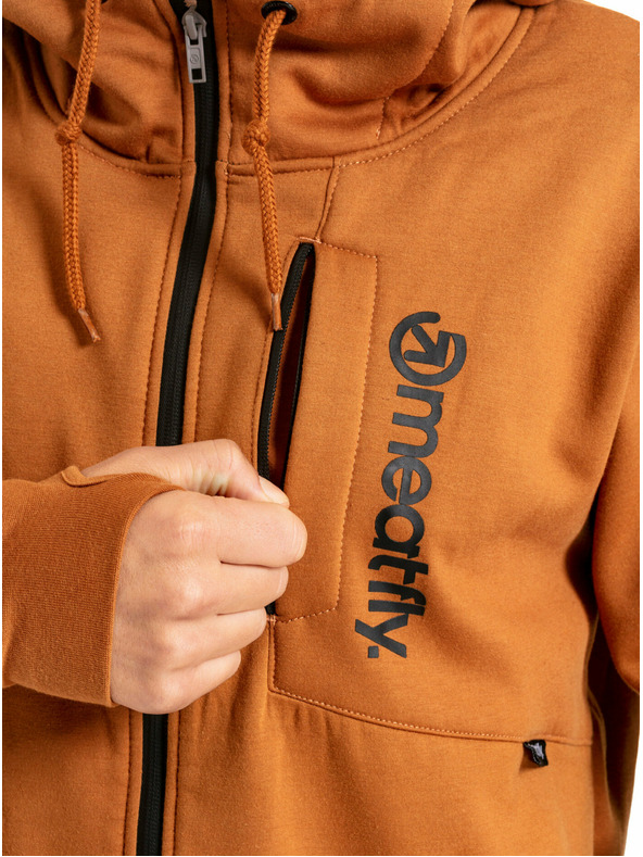 Meatfly Meatfly moška tehnična jopica Lightyear Brown Sugar | Rjava | Velikost