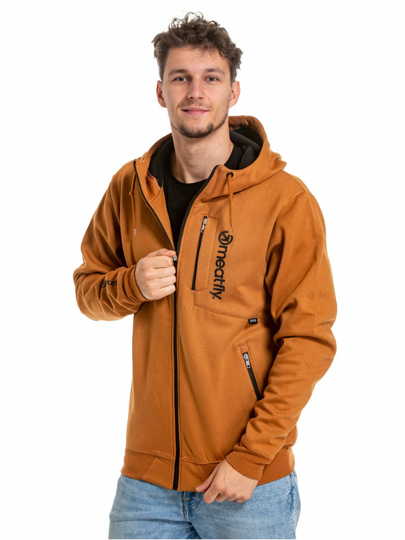 Meatfly Meatfly moška tehnična jopica Lightyear Brown Sugar | Rjava | Velikost