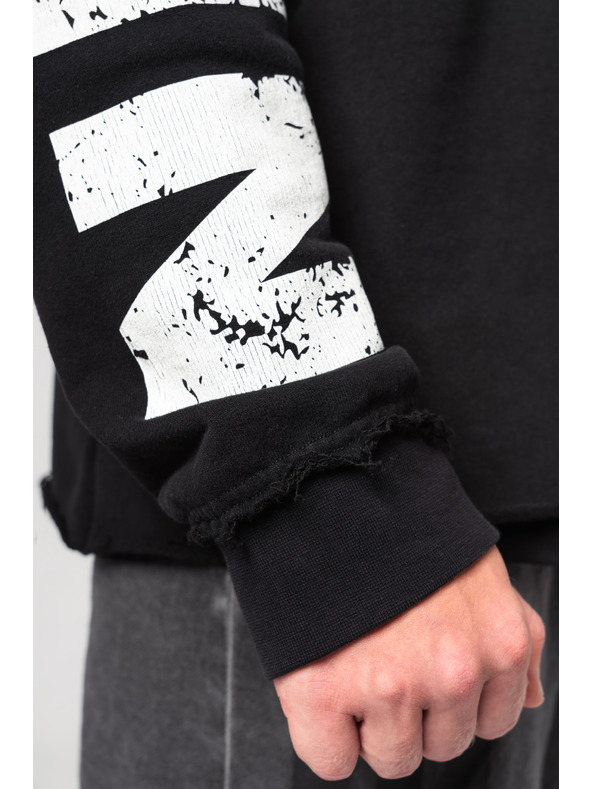 Nebbia Prevelika majica s kapuco NO BS 363