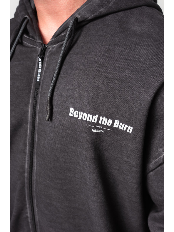 Nebbia sprana mikina z zadrgo GYM BRO 362