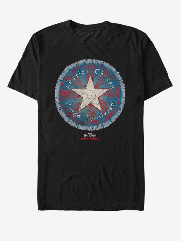 ZOOT.Fan Črna unisex majica Marvel Game Over