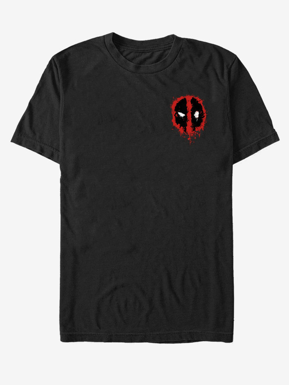 ZOOT.Fan Črna unisex Marvel Deadpool SplatterIcon - Pocket